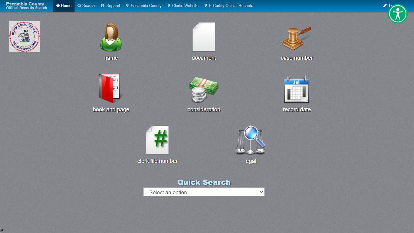 Landmark Web Official Records Search - Clerk of the ...